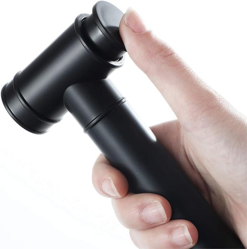 رذاذ البيديه المحمول باليد من الأبيض والأسود ABS، مجموعة دش غسيل حفاضات القماش للمرحاض المحمول - Image 4