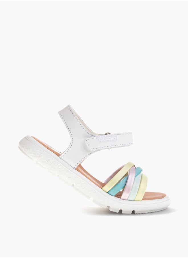 Pablosky Girls Strap Sandals With Hook And Loop Closure  - Image 5