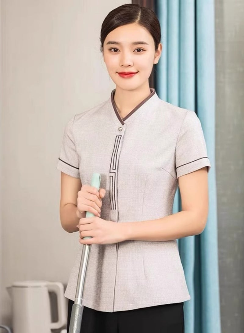 KUYING New Summer Cleaner Work Clothes  - Image 1