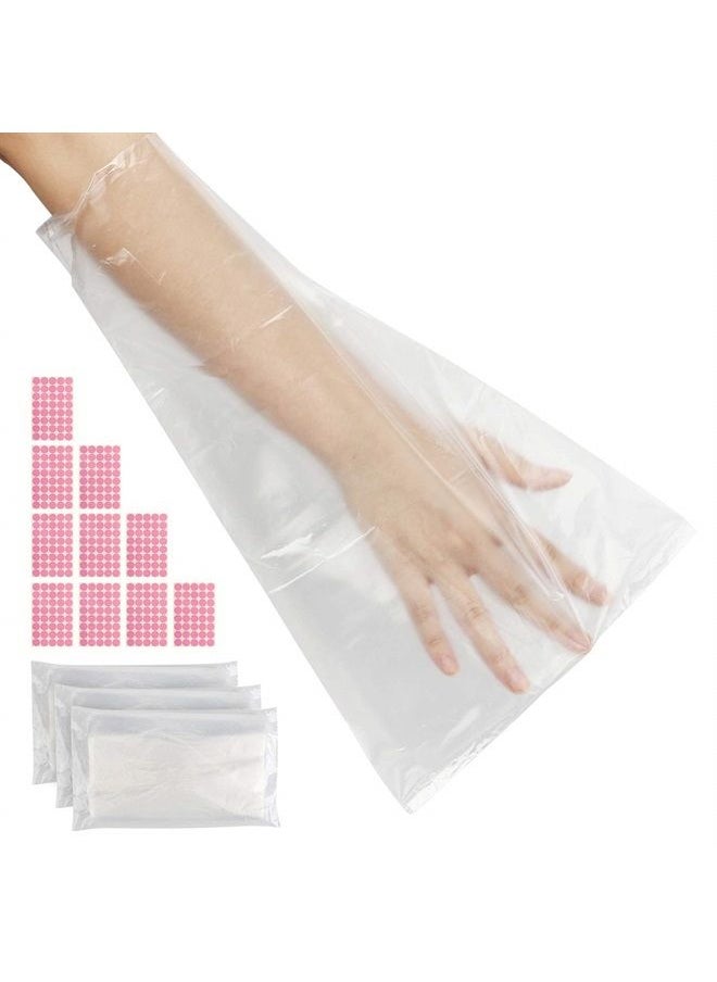 Segbeauty - Paraffin Wax Bags for Hands & Feet, 300 Counts Plastic Paraffin Wax Liners, Disposable thera-py Wax Refill Sock Glove Paraffin Bath Mitt Cover for Wax treat-ment Paraffin Wax Machine - Image 1