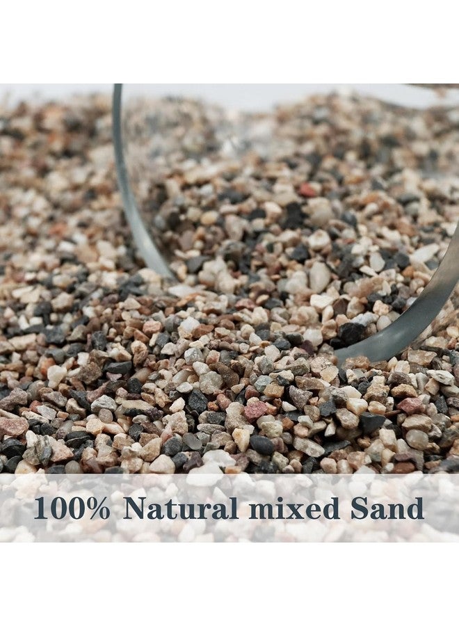 إيميلي بيتس رمل طبيعي، رمل سيليكا مختلط متعدد الأغراض لمواقد النار وأحواض السمك والمناظر الطبيعية، 9.9 كجم - Image 3