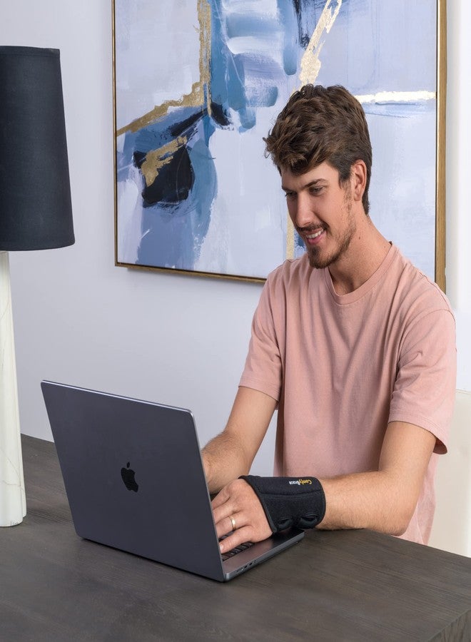 ComfyBrace Copper Infused Wrist Brace/Hand Brace/Wrist Support for Carpal Tunnel Syndrome, Arthritis, Tendonitis For Men and Women (Right Hand, Large/Ex-Large) - Image 5