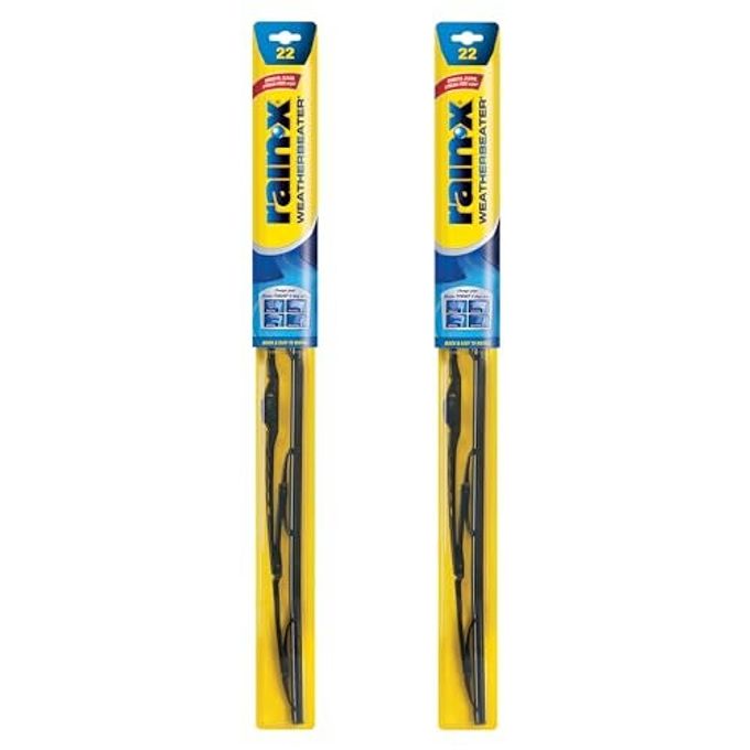 Rainx 820149 Weatherbeater Wiper Blades 22 Windshield Wipers Pack Of 2 Automotive Replacement Windshield Wiper Blades That Meet Or Exceed Oem Quality And Durability