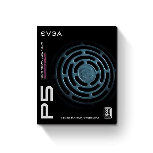 EVGA Supernova 850 P5, 80 Plus Platinum 850W, Fully Modular, Eco Mode with FDB Fan, 10 Year Warranty, Includes Power ON Self Tester, Compact 150mm Size, Power Supply 220-P5-0850-X1 - Image 2