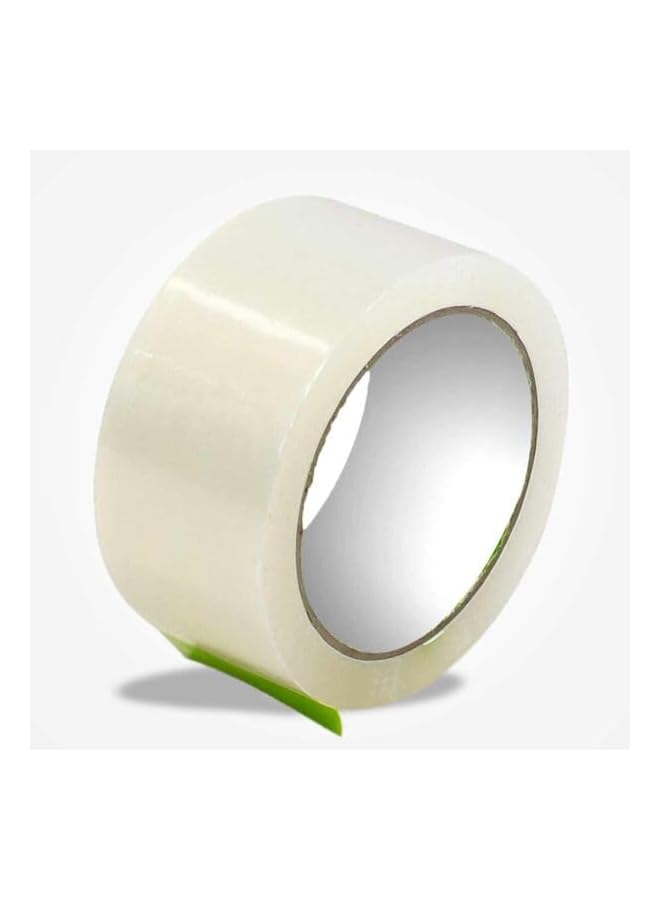 PROMASS promass Clear Packing Tape, 2 Inch x 50 Yard Roll, Heavy Duty Transparent Adhesive for Shipping and Moving (6 Roll) 