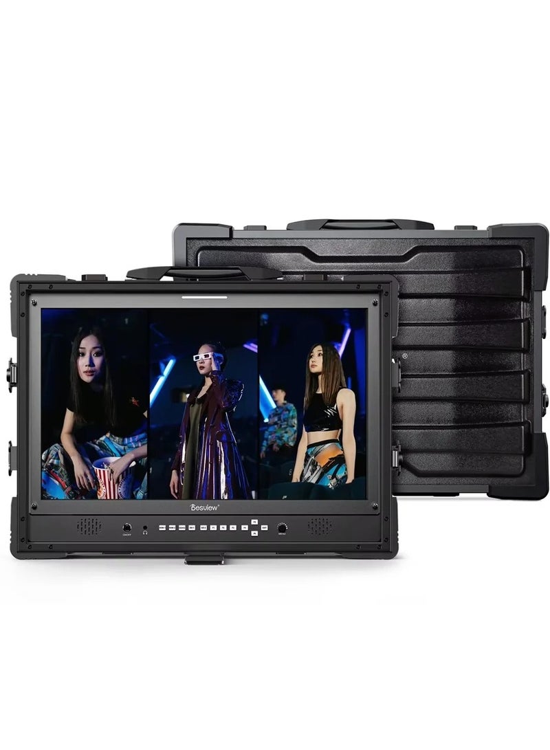 Desview Desview D21-HB Multi-Screen HD 4K Broadcast Monitor 1000Nits c Monitors SDI HDMI-Complete Dual Mode - Image 3