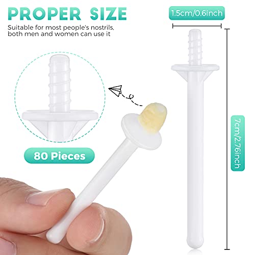 Maitys Plastic Wax Rod Wand and Nostril Waxing Strips for Nose Hair Removal (80) - Image 2