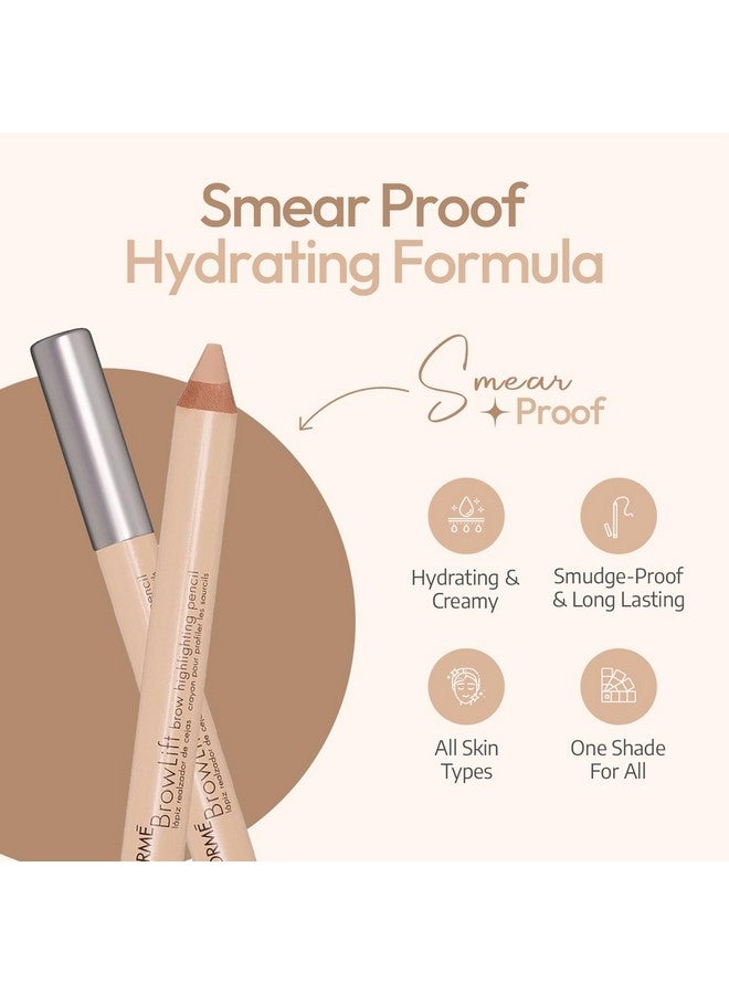 Sorme Treatment Cosmetics Eyebrow Highlighter Pencil - Fake Awake Brow Pencil - Lift Highlighter Pencil For Wide Awake & Youthful Appearance - Eye Brightener Pencil - Inner Corner Eye Highlighter - Image 3