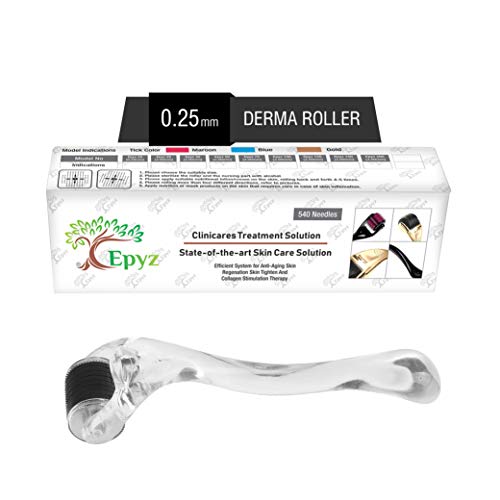Epyz Transparant Derma Roller With 540 Titanium Alloy Needles (0.25, Black) - Image 1