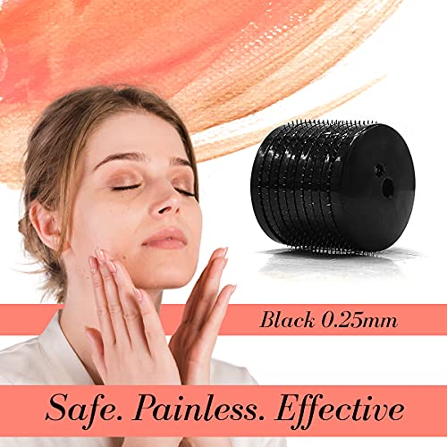 Epyz Transparant Derma Roller With 540 Titanium Alloy Needles (0.25, Black) - Image 4