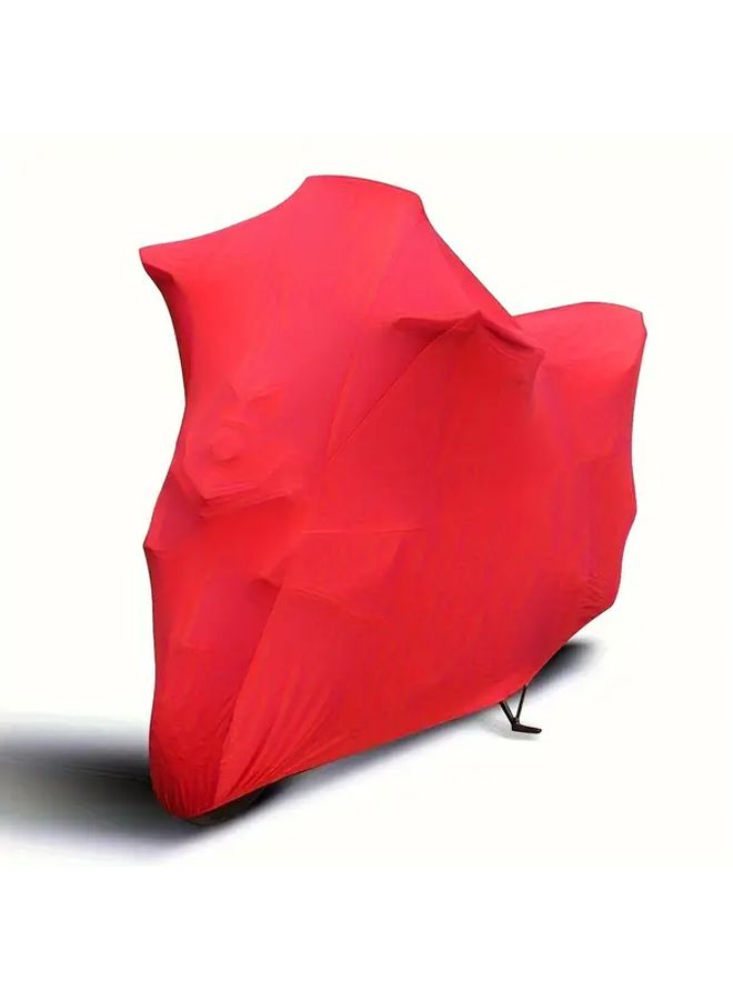 غطاء دراجة نارية مطاطي أسود M بطول من 62.99 إلى 70.87 إنش - Image 5