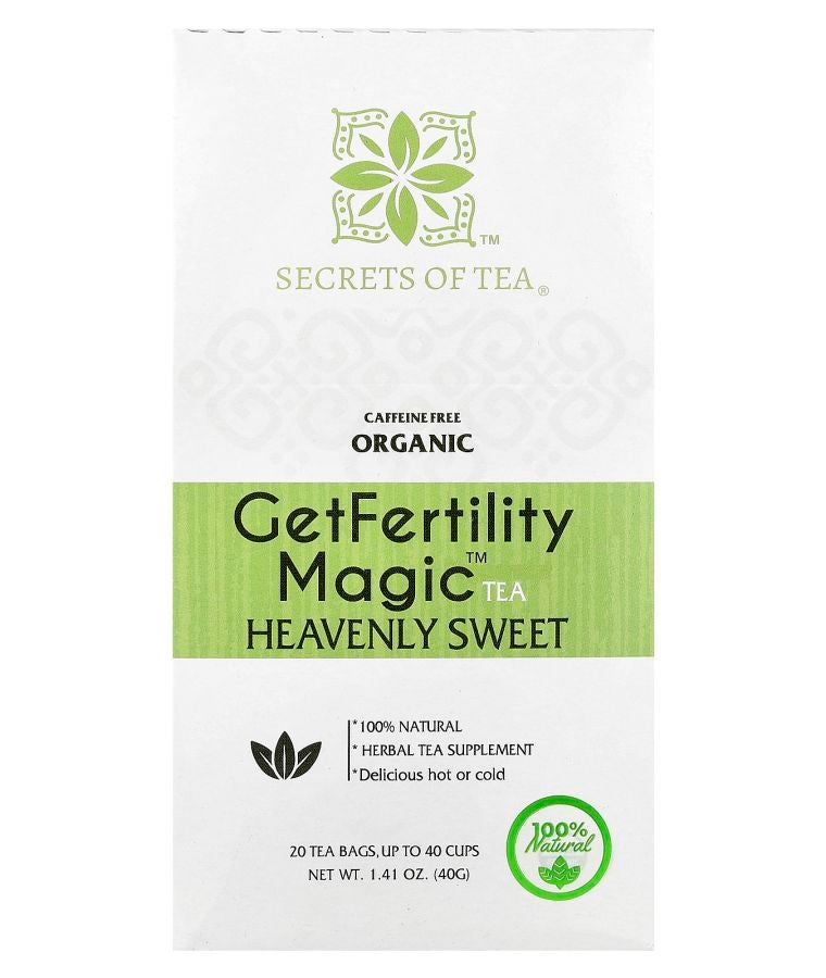 Organic GetFertility Magic™ Tea Heavenly Sweet Caffeine Free 20 Tea Bags 1.41 oz (40 g)