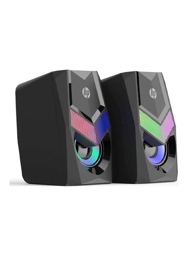 HP مكبر صوت ستريو سلكي لون أسود. - Image 4