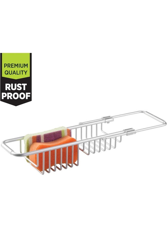 iDesign Metro Rustproof Over the Sink Tray, Silver - Image 5