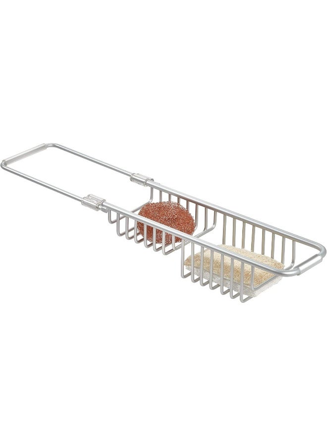 iDesign Metro Rustproof Over the Sink Tray, Silver - Image 1