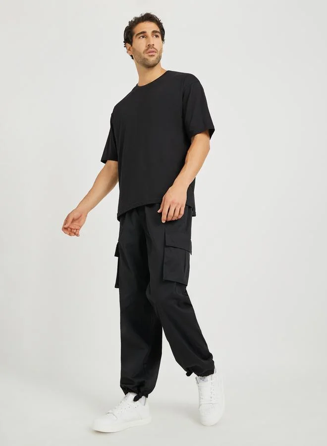 Styli Styli Oversized Cargo Pocket Open Hem Joggers
