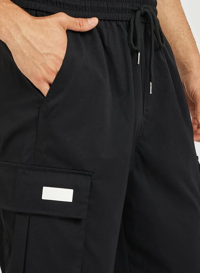 Styli Styli Oversized Cargo Pocket Open Hem Joggers
