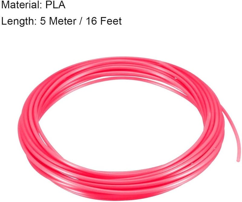 Transparent Red PLA 3D Pen Filament Refills 16Ft 1.75mm Dimensional Accuracy 0 02mm - Image 3
