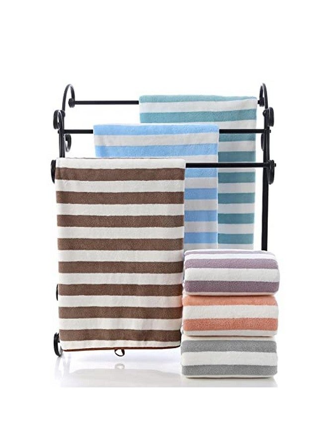 Home-Cloud مجموعة مناشف حمام HomeCloud فائقة النعومة 300 GSM | أنعم 3 مرات من مناشف القطن | عالية الامتصاص وتجف بسرعة فائقة | مثالية للمنزل، المسبح، السبا، والصالة الرياضية | مجموعة من 2 (1 منشفة حمام (140x70 سم)، 1 منشفة وجه (75x35 سم) - Image 5