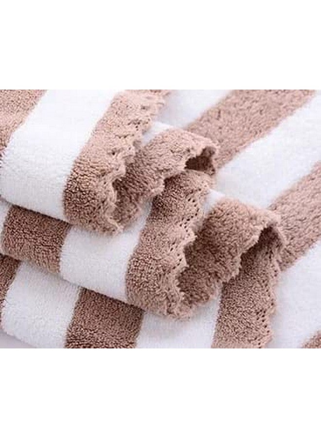 Home-Cloud مجموعة مناشف حمام HomeCloud فائقة النعومة 300 GSM | أنعم 3 مرات من مناشف القطن | عالية الامتصاص وتجف بسرعة فائقة | مثالية للمنزل، المسبح، السبا، والصالة الرياضية | مجموعة من 2 (1 منشفة حمام (140x70 سم)، 1 منشفة وجه (75x35 سم) - Image 3