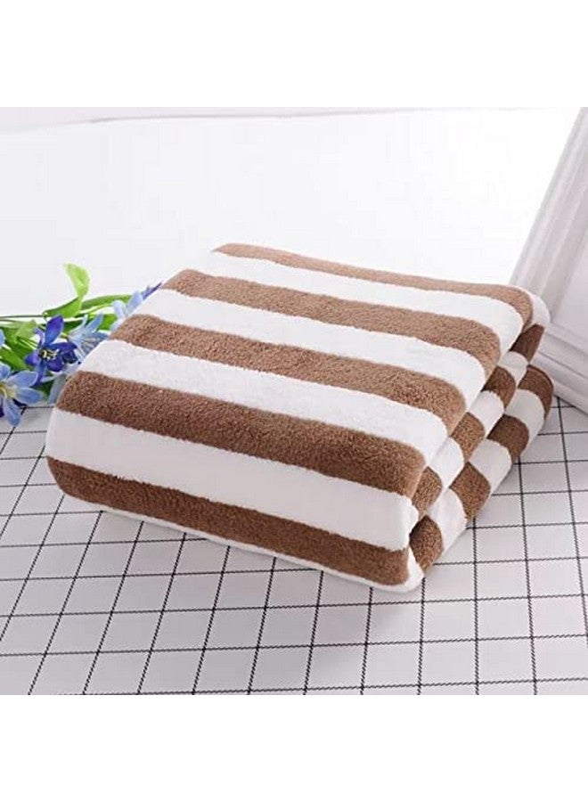 Home-Cloud مجموعة مناشف حمام HomeCloud فائقة النعومة 300 GSM | أنعم 3 مرات من مناشف القطن | عالية الامتصاص وتجف بسرعة فائقة | مثالية للمنزل، المسبح، السبا، والصالة الرياضية | مجموعة من 2 (1 منشفة حمام (140x70 سم)، 1 منشفة وجه (75x35 سم) - Image 2