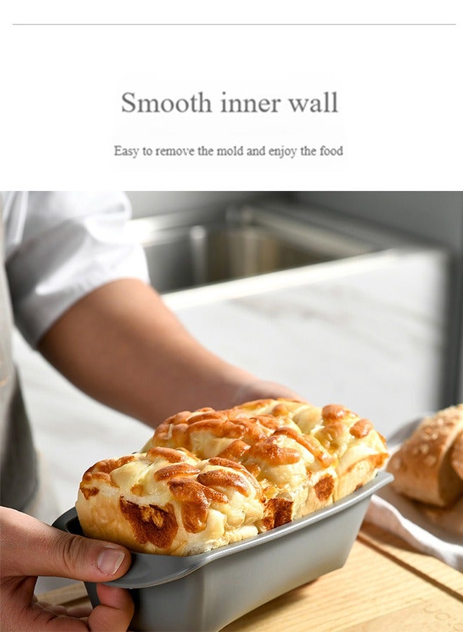 HaHaHai 18 Pcs Silicone Bakeware Set, Baking Pans Set - Round/Square Pans, Loaf Pan, 24-Cup Muffin Pan, Spiral Pattern Trays, Measuring cup, spoon and Scraper, Oven Trays for Bakers Beginners - Image 2