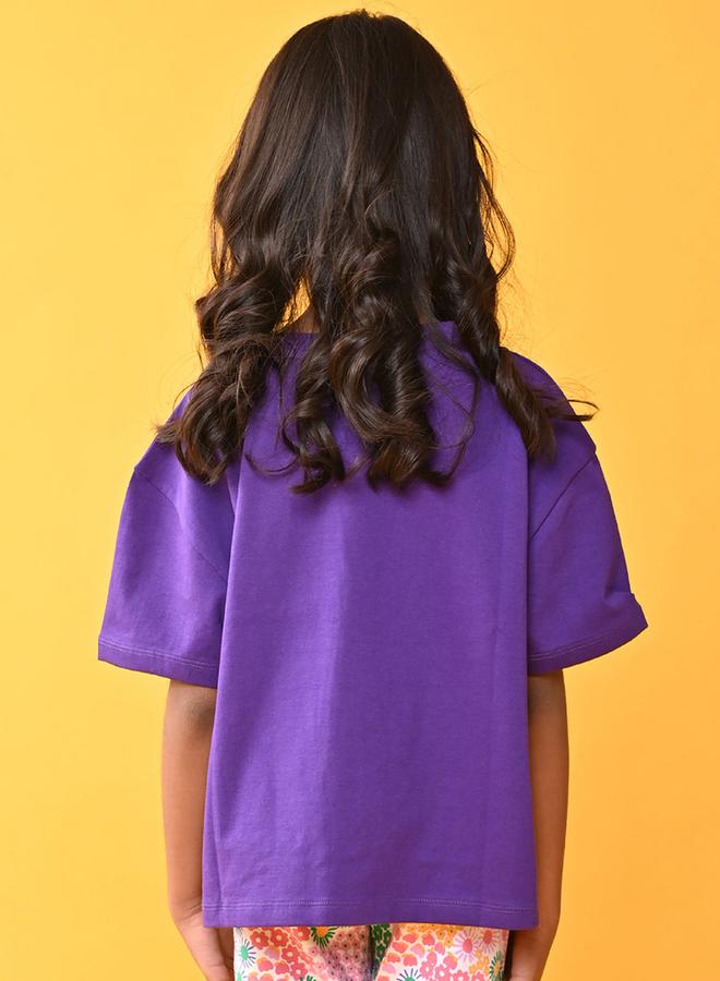 Anthrilo Mini Heart Print Round Neck T-Shirt - Image 3