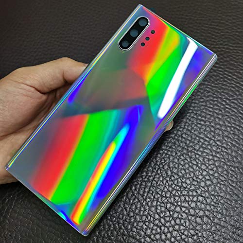 Bestdealing Galaxy Note 10 Plus Back Glass Replacement Door Panel Cover for Samsung Galaxy Note10+ 5G 6.8" N976U SM-N975F N975U Back Cover Housing with Tape Repair Part (Not for Note10) (Aura Glow) - Image 5