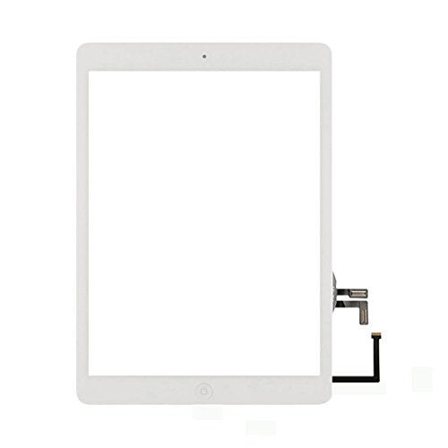 Zentop for White IPad Air 1st Generation Touch Screen Digitizer Glass Replacement Modle A1474 A1475 A1476 with Home Button,Camera Holder,Preinstalled Adhesive,Tool Kit. - Image 3