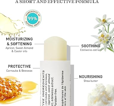 Embryolisse Protective Repair Stick Repair Stick Rich with Shea Butter Coconut Macadamia Castor Oils Vitamin E Moisturising Formula for Cracked Dry Chapped Lips 4g Packaging May Vary - Image 5