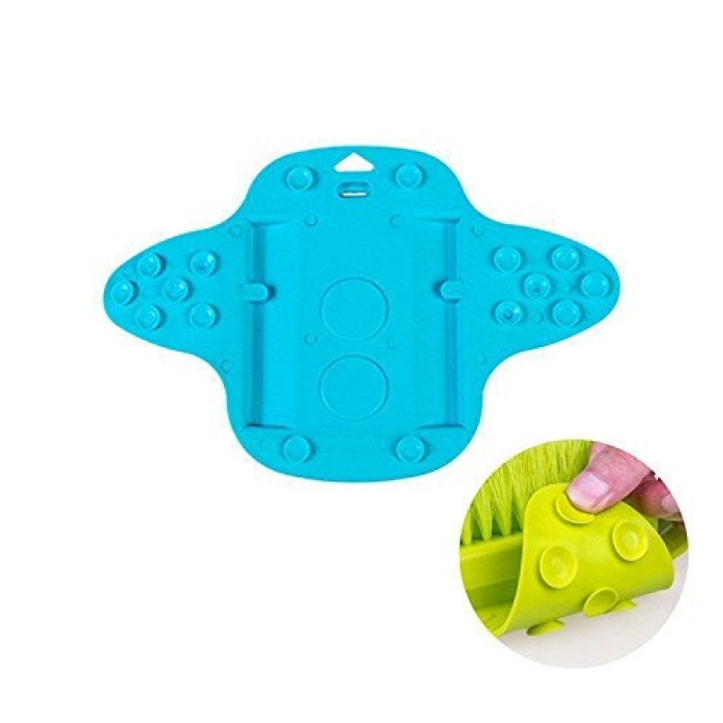 Foot Massage Brush 35 × 23.5 × 6.5 Cm Blue Deep Exfoliation - Gentle On All Skin Types Foot Exfoliating Brush for Shower Spa Routine And Tired Feet - Image 4