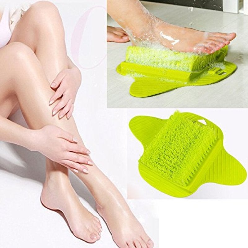 Foot Massage Brush 35 × 23.5 × 6.5 Cm Blue Deep Exfoliation - Gentle On All Skin Types Foot Exfoliating Brush for Shower Spa Routine And Tired Feet - Image 5