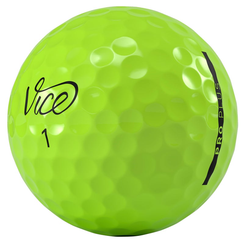 Vice Golf Pro Plus Golf Balls, Lime (One Dozen) (VICEPROPLUS) - Image 3