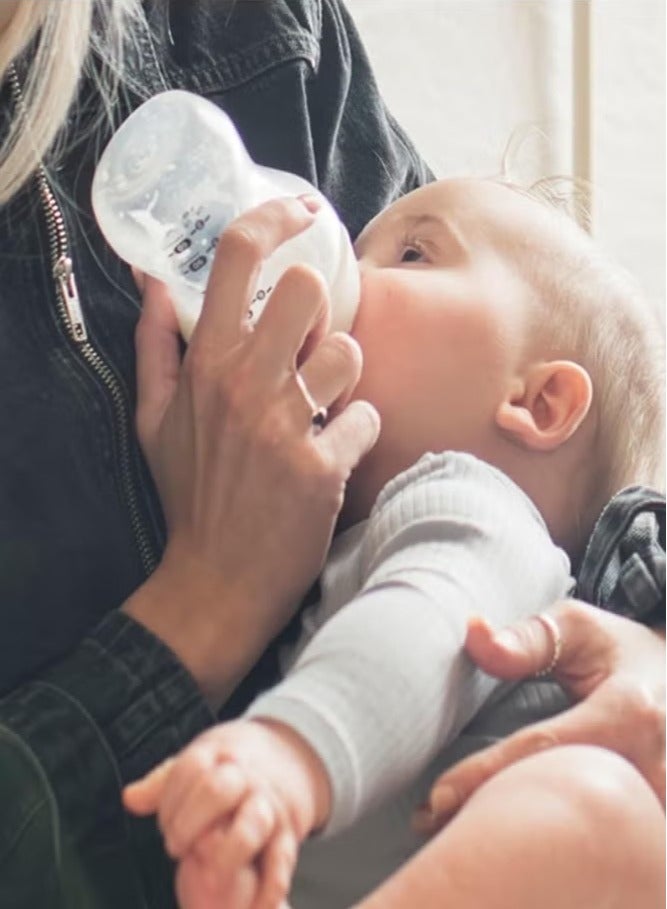 Unewshi 4 Pack Natural Feeding Bottle Nipple Suitable for Tommee Tippee Bottle, 6 Months+ - Image 5