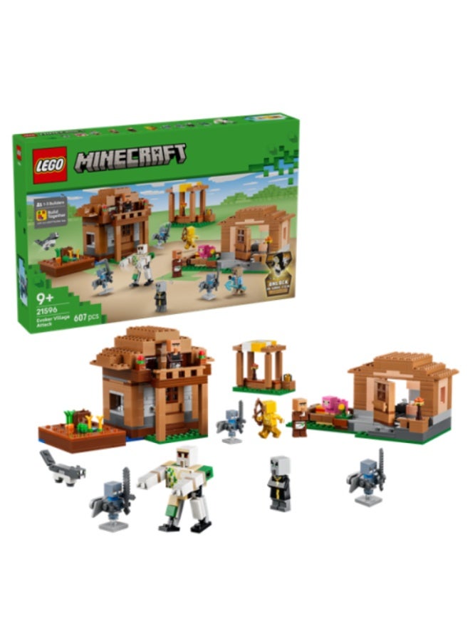 LEGO Evoker Village Attack Building Set - Image 1