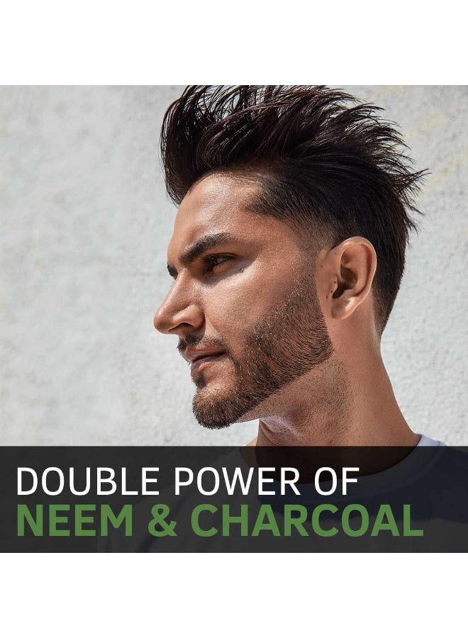 Ustraa Face Wash Acne Control - With Neem & Charcoal - 100g - Oil control, Prevents Acne, Especially for Oily skin | Keeps Face Non-sticky, Non-oily | No SLS, No Paraben - Image 4