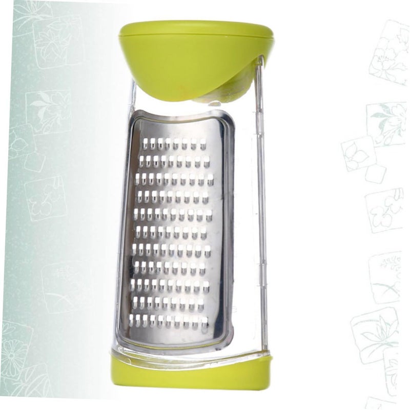 1pc Stainless Steel Ginger Grater Box Vegetable Grater Cheese Grater Fruit Zester - Image 2