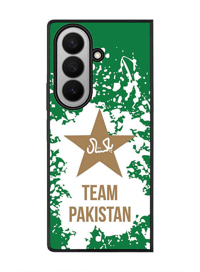 Stylizedd For Samsung Galaxy Z Fold7 Case,Slim fit Camera Protection, Shockproof Thin Phone cover  - Team Pakistan