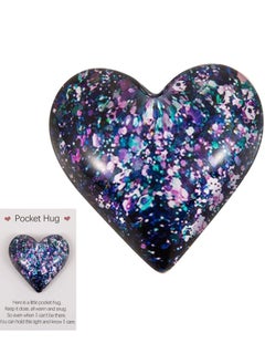 Excefore Pocket Hug Heart with Pocket Hug Card, Mini Cute Pocket Heart Hug Decoration, Ornament Gifts, Positivity Gift, Special Encourage Gift  - Image 1