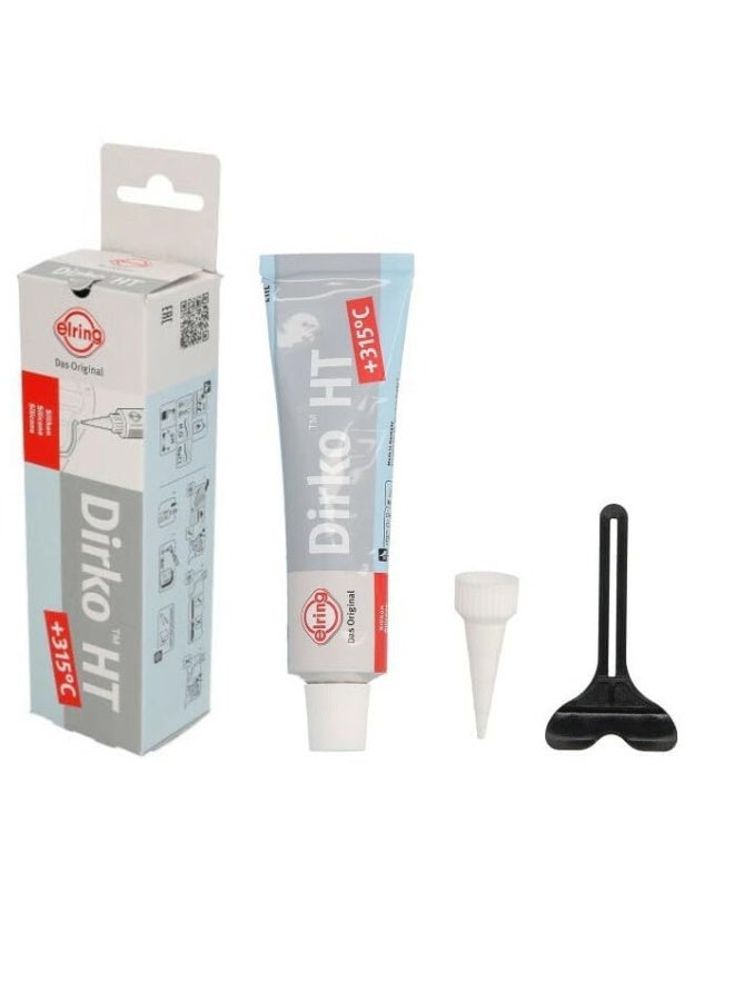 ديركو مانع تسرب سيليكون عالي الحرارة – 70 مل | صانع حشية RTV احترافي للمحركات والدراجات النارية والماكينات | مقاوم للزيوت – آمن للحساسات – مرن ومتين – عبوة قطعة واحدة - Image 3