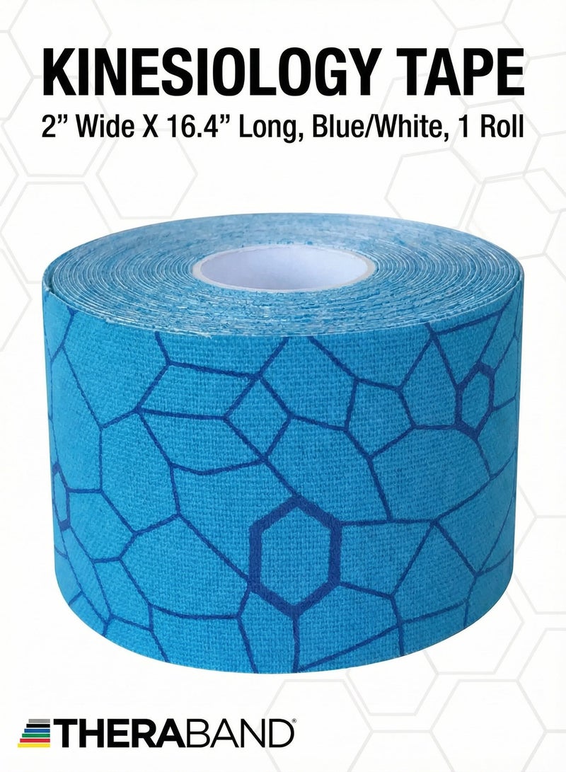 ثيرا باند لاصق "ثيراباند كينيسيولوجي" (Theraband Kinesiology Tape)، وهو شريط طبي رياضي يستخدم لدعم العضلات والمفاصل وتخفيف الألم وعلاج الإصابات الرياضية - Image 3