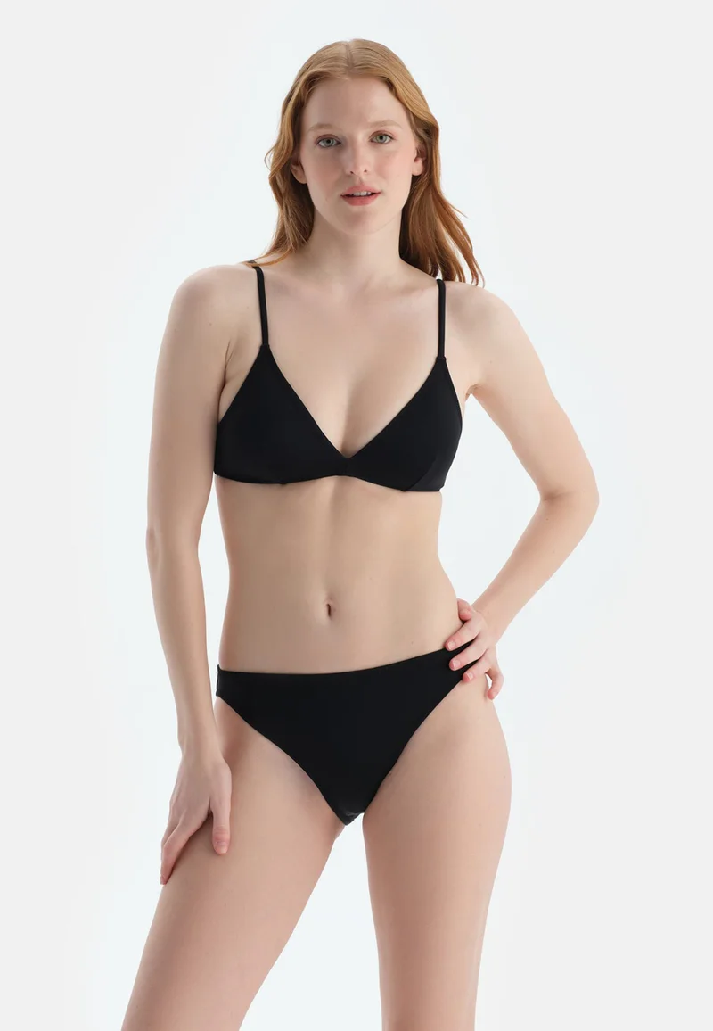 dagi Low Rise Black Bikini Bottom