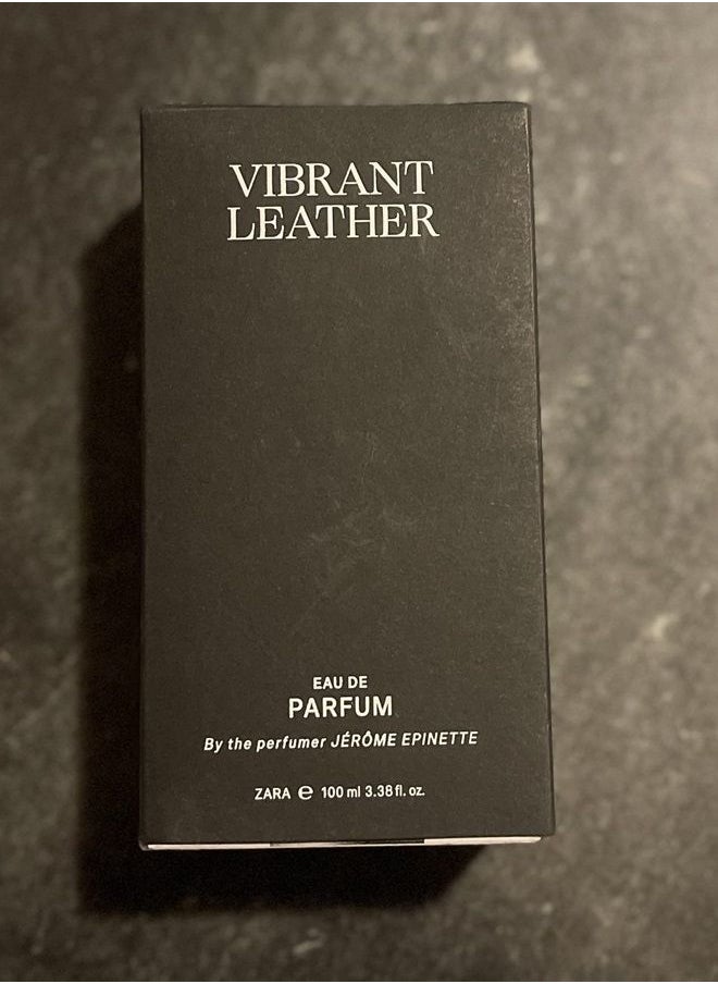 Zara - Men's VIBRANT LEATHER Eau De Parfum 3.4 Fl Oz/ 100ml - Image 1