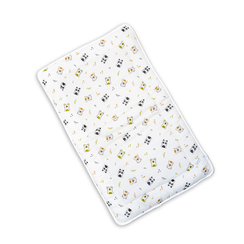 Carerio Newborn Baby Godadi, Soft Mulmul Cotton Baby Bed, Godadi, Crib Sheet, Cartoon Mat Bedding, Multicolor (Large, Koala Cuddle (03)) - Image 1