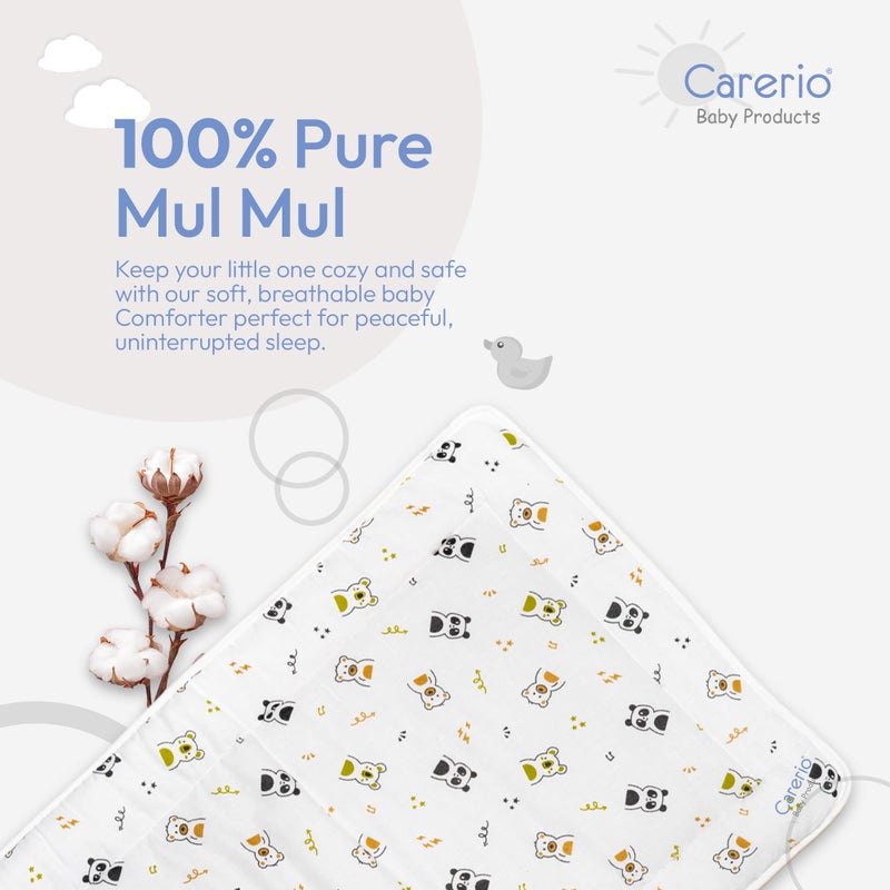 Carerio Newborn Baby Godadi, Soft Mulmul Cotton Baby Bed, Godadi, Crib Sheet, Cartoon Mat Bedding, Multicolor (Large, Koala Cuddle (03)) - Image 2