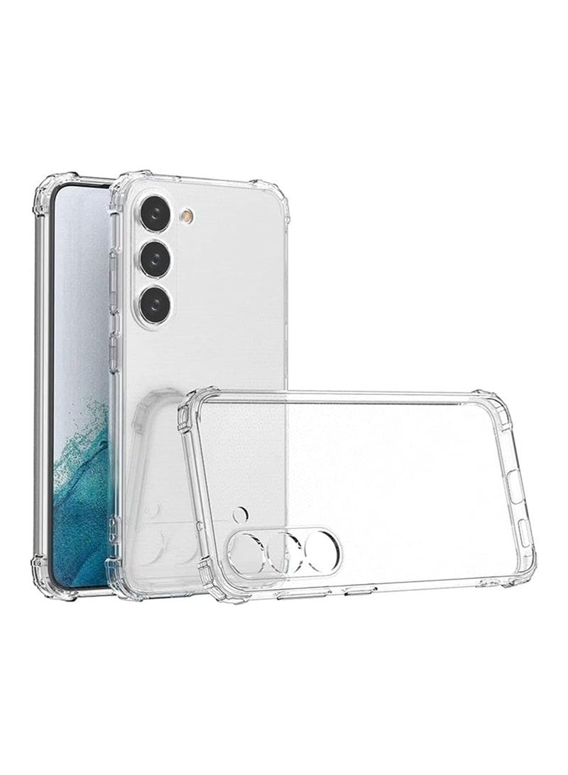 Case For Samsung Galaxy A14 5G clear silicone case soft TPU transparent clear anti scratch cover with reinforced shockproof bumper edge to edge corner protection for Samsung Galaxy A14 5G - Image 1