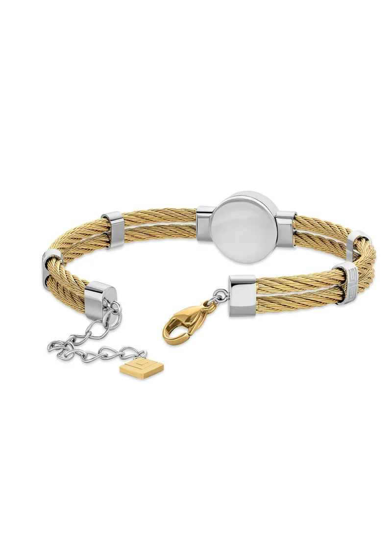 Guy Laroche  Victoria Layered Gold Plated Bracelet for Women for Women | Best Price UAE