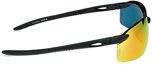 Crossfire 12620 W Safety Glasses, Red Mirror Lens, One Size - Image 3