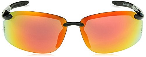 Crossfire 12620 W Safety Glasses, Red Mirror Lens, One Size - Image 2