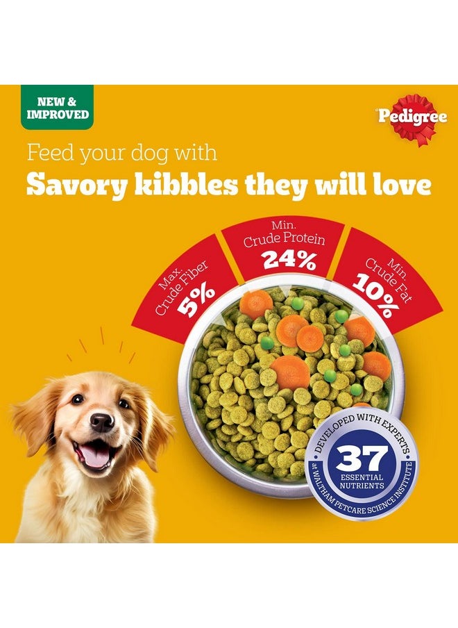 Pedigree 100% Vegetarian, Dry Dog Food, Complete & Balanced Nutrition For Puppy & Adult Dogs, 1 Kg  - Image 4